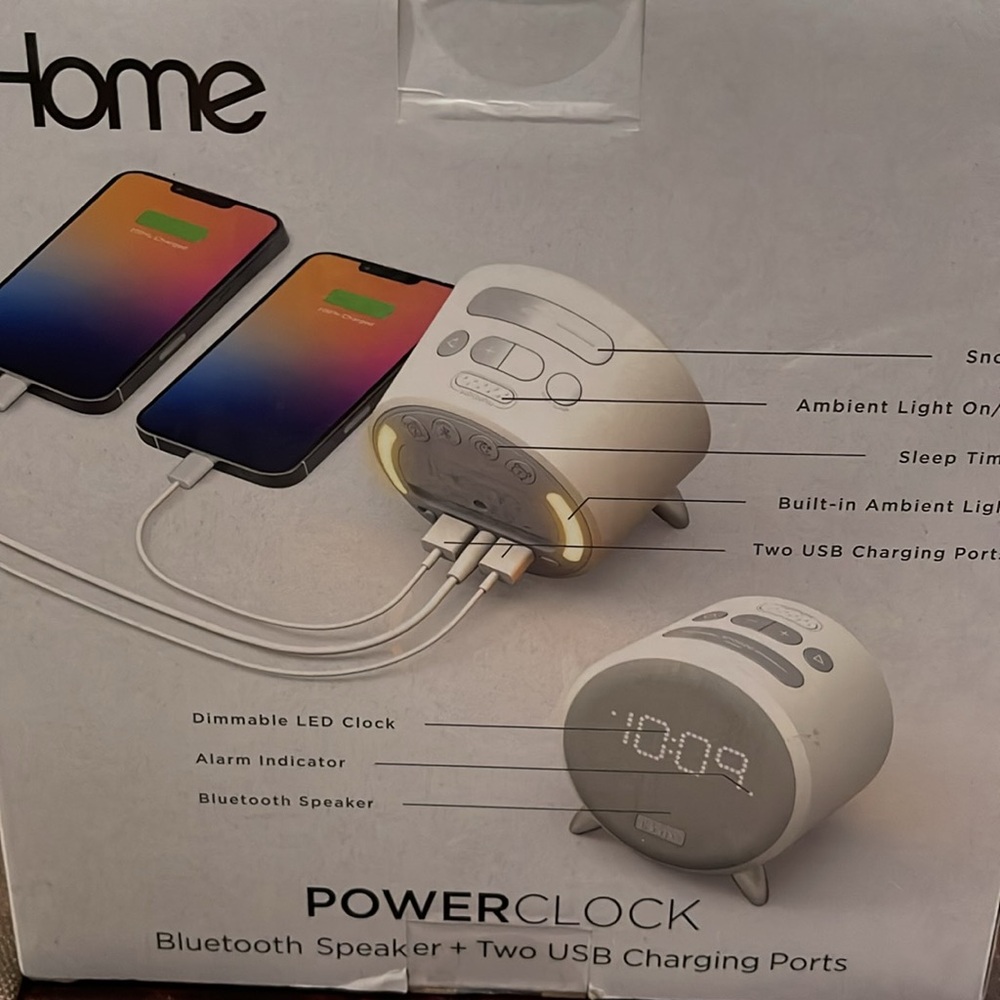 iHome Power Clock - Picture 2 of 4